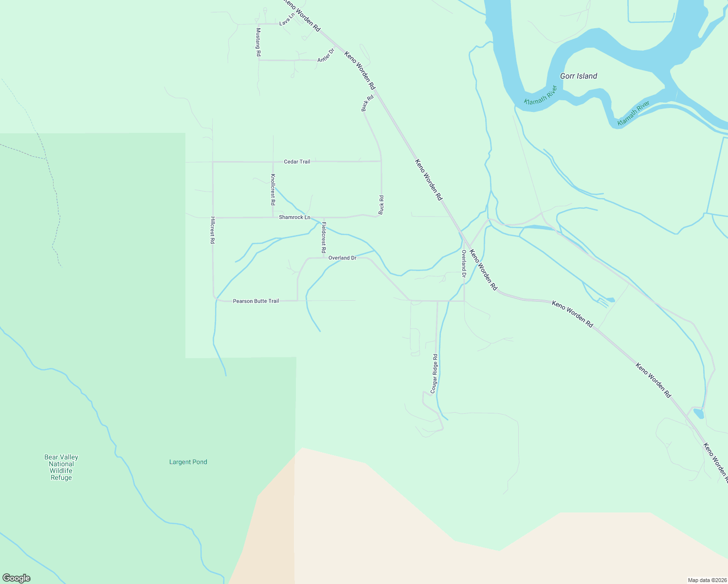 map of restaurants, bars, coffee shops, grocery stores, and more near 12559 Pearson Butte Trail in Klamath Falls