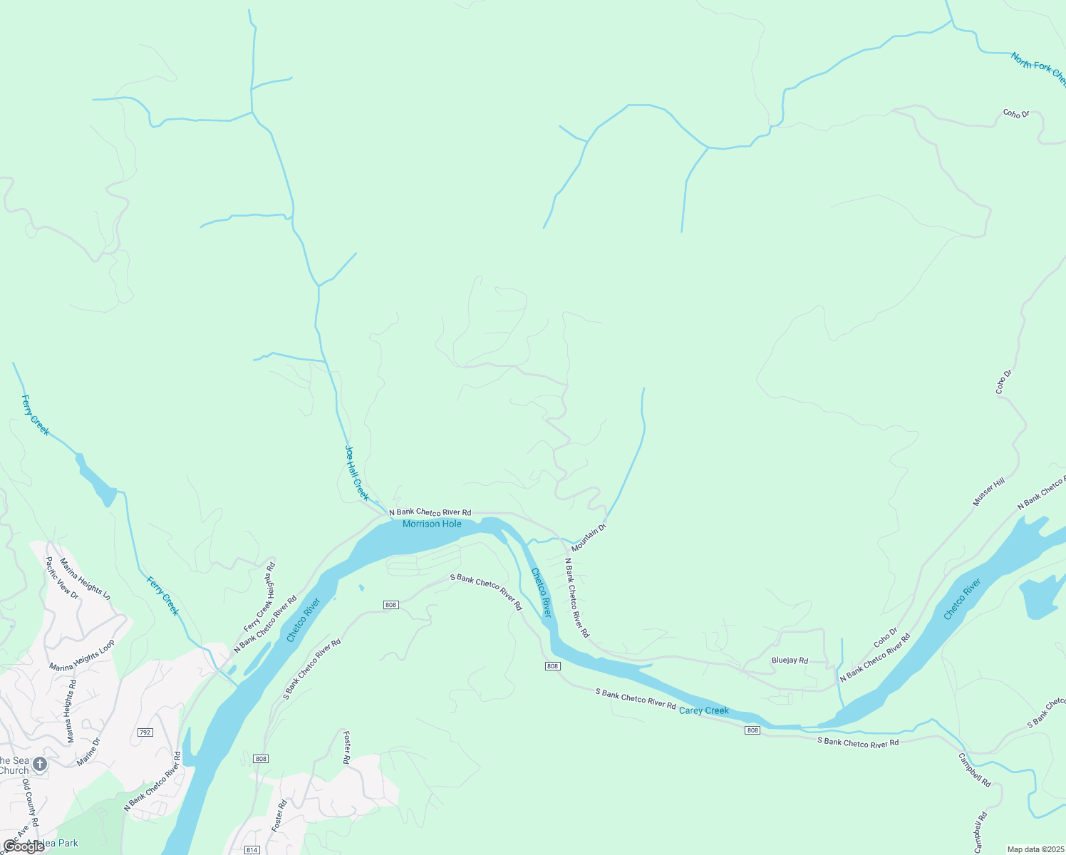 map of restaurants, bars, coffee shops, grocery stores, and more near 98330 Thomas Lane in Brookings