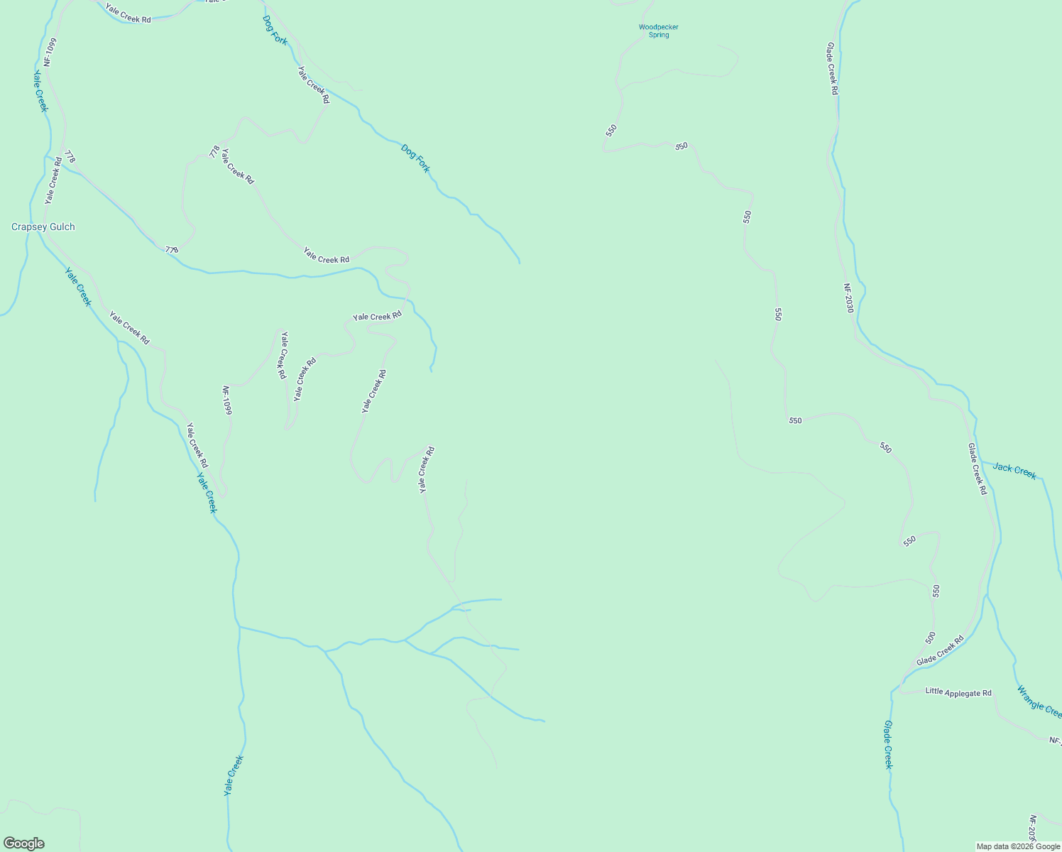 map of restaurants, bars, coffee shops, grocery stores, and more near Yale Creek Road in Jacksonville
