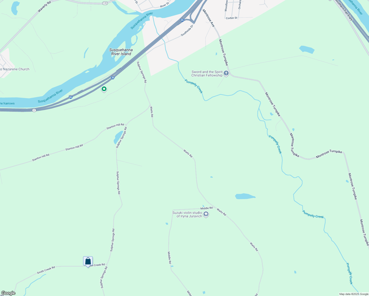 551 Waits Road, Owego NY Walk Score