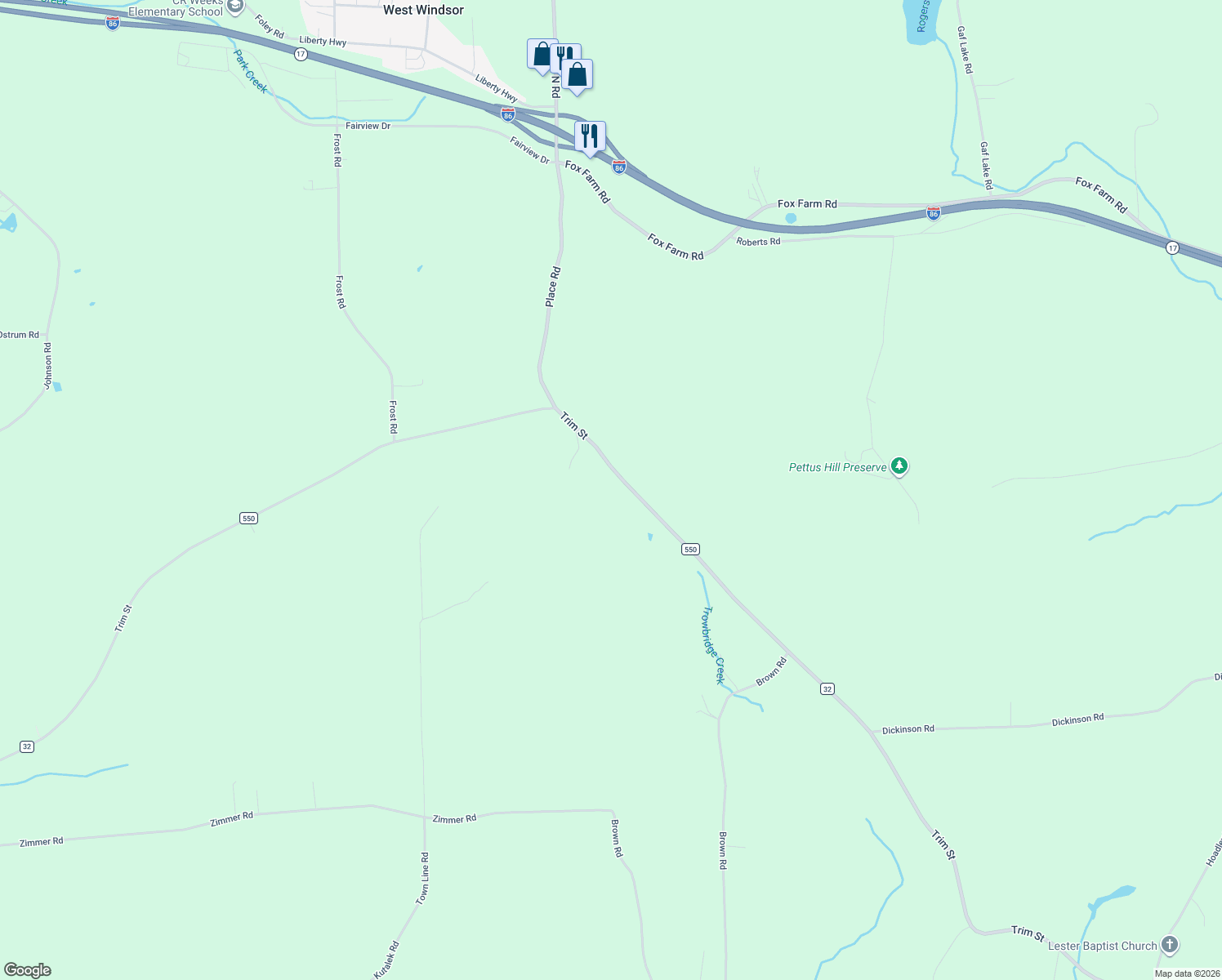 map of restaurants, bars, coffee shops, grocery stores, and more near 646 Trim Street in Broome