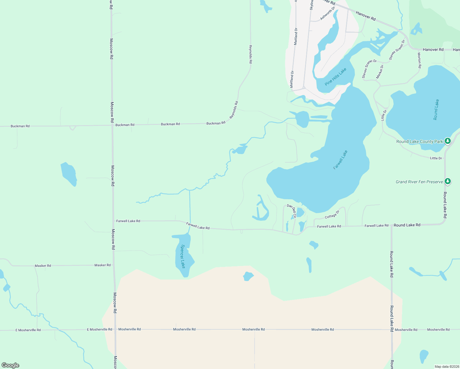 map of restaurants, bars, coffee shops, grocery stores, and more near 12710 Leisure Ln in Horton