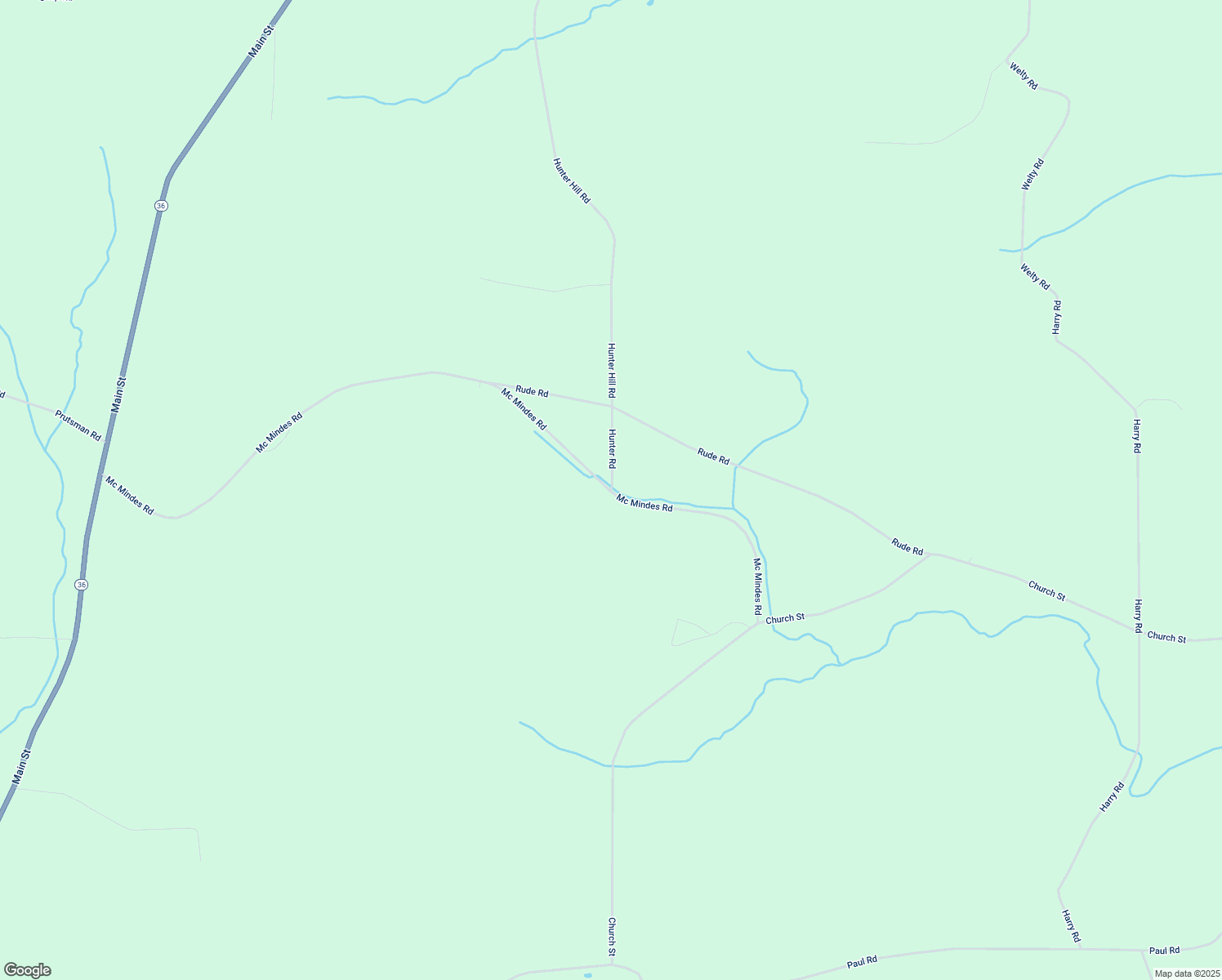 map of restaurants, bars, coffee shops, grocery stores, and more near 1800 Hunter Road in Woodhull
