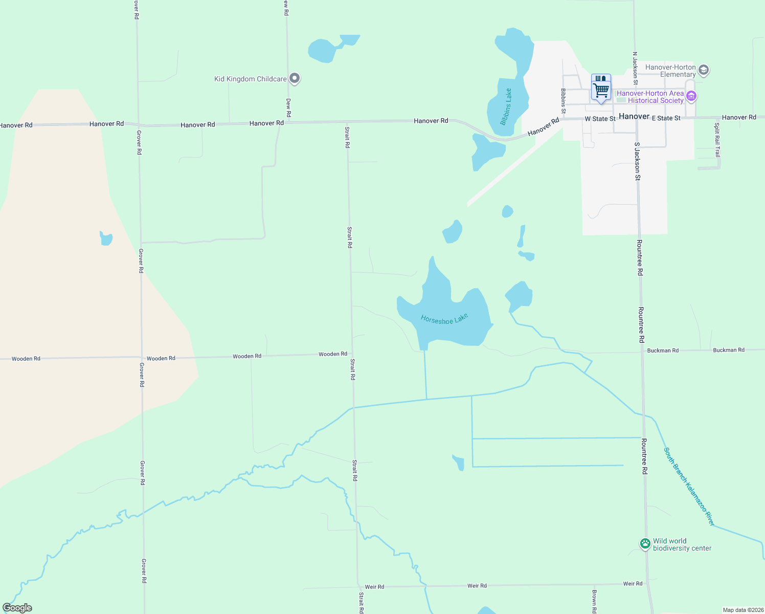 map of restaurants, bars, coffee shops, grocery stores, and more near 11969 Strait Rd in Hanover