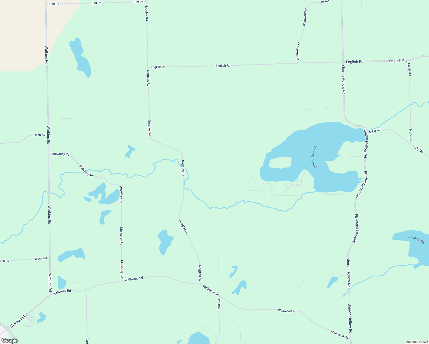 map of restaurants, bars, coffee shops, grocery stores, and more near 11677 Noggles Road in Manchester