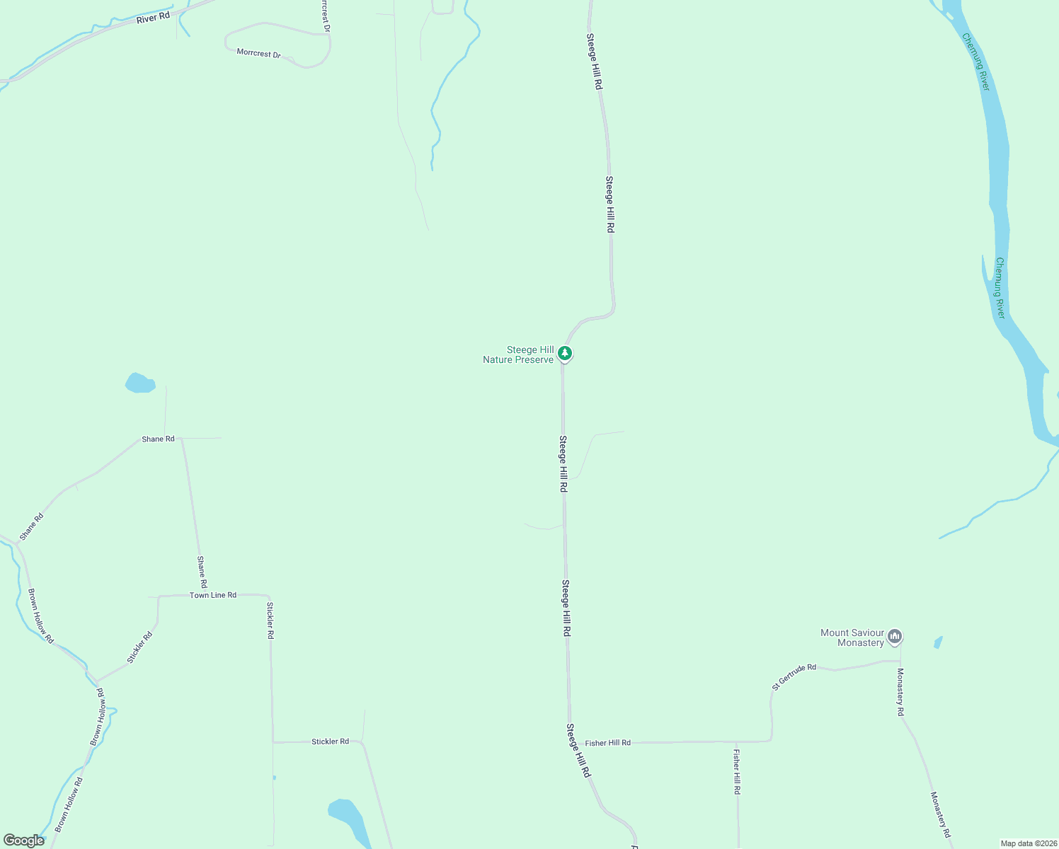 map of restaurants, bars, coffee shops, grocery stores, and more near 393 Steege Hill Rd in Corning