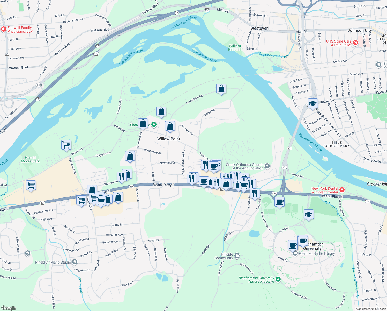3700 Old Vestal Road, Vestal NY Walk Score