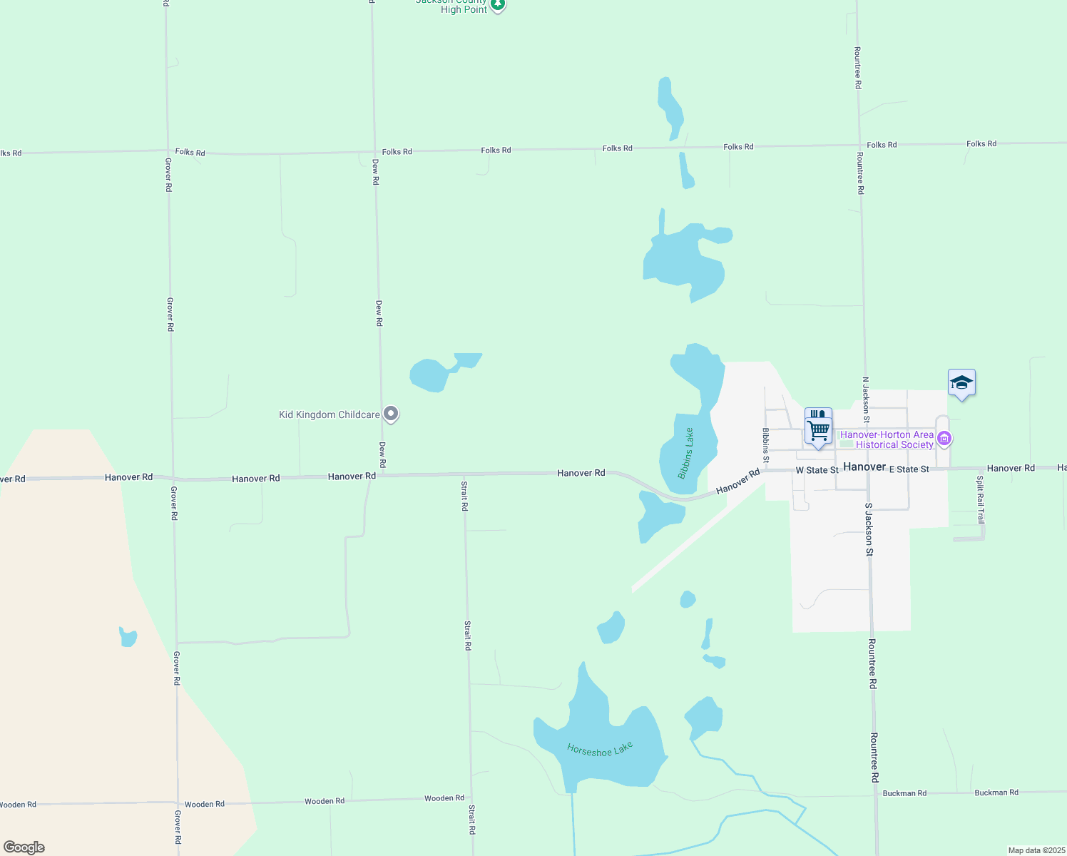 map of restaurants, bars, coffee shops, grocery stores, and more near 8930 Hanover Road in Hanover