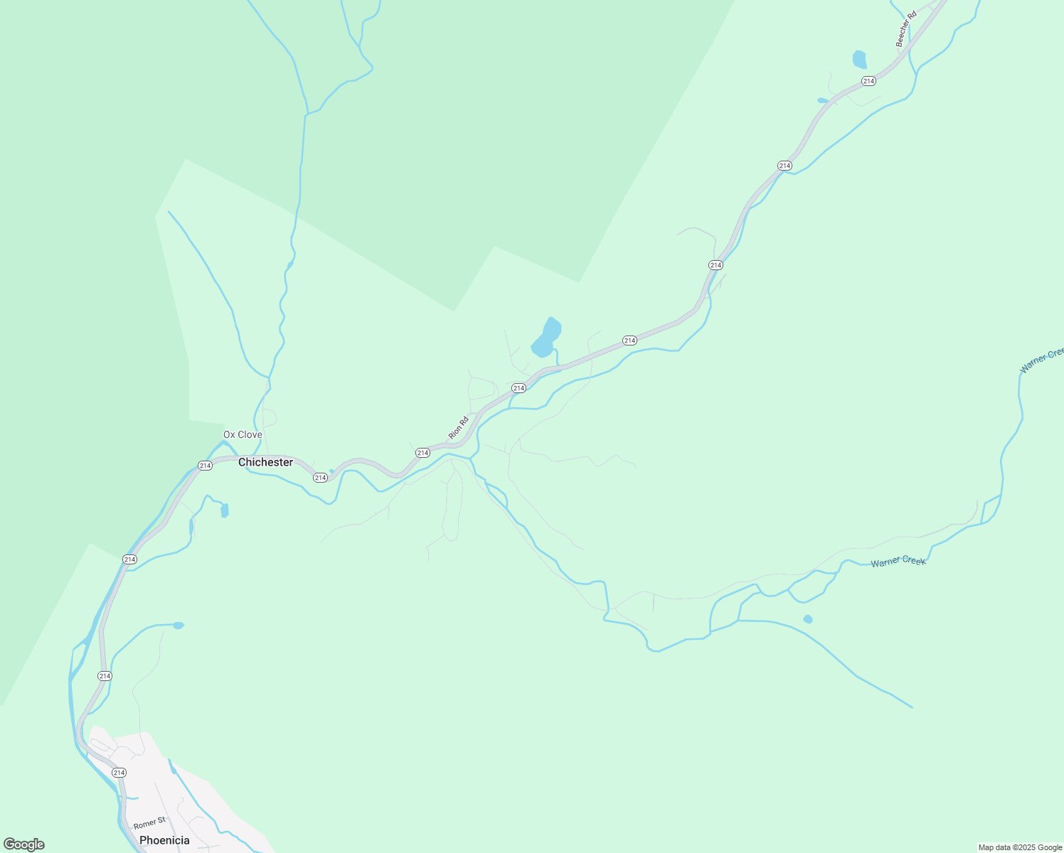 map of restaurants, bars, coffee shops, grocery stores, and more near 90 Stony Clove Lane in Chichester