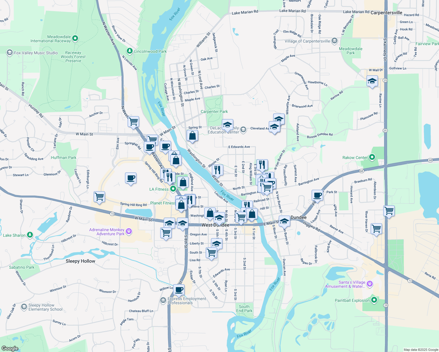 8 Wenholz Avenue, East Dundee IL Walk Score