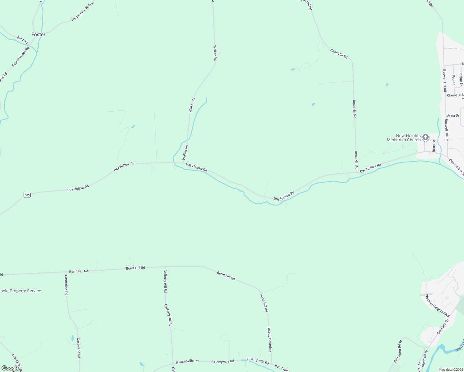 map of restaurants, bars, coffee shops, grocery stores, and more near 6005-6100 Day Hollow Road in Endicott