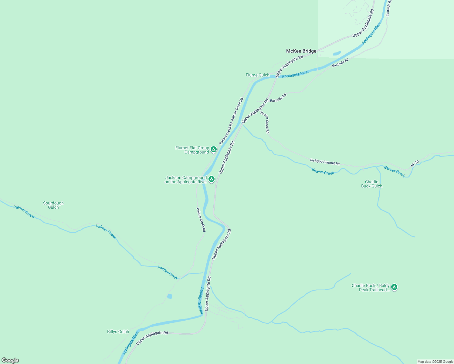 map of restaurants, bars, coffee shops, grocery stores, and more near in McKee Bridge
