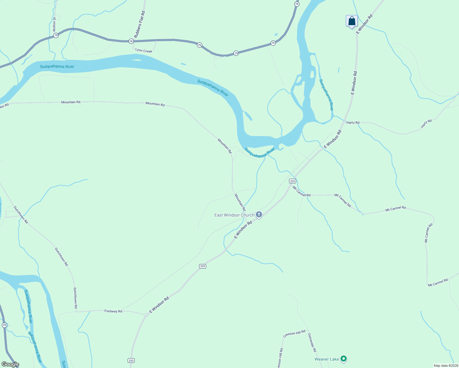 map of restaurants, bars, coffee shops, grocery stores, and more near 496-540 Mountain Road in Windsor