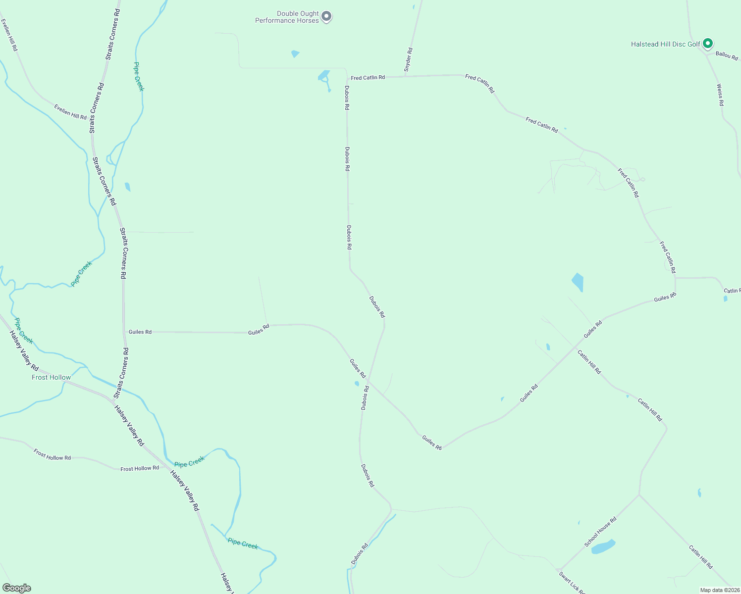 map of restaurants, bars, coffee shops, grocery stores, and more near 348 Dubois Road in Owego