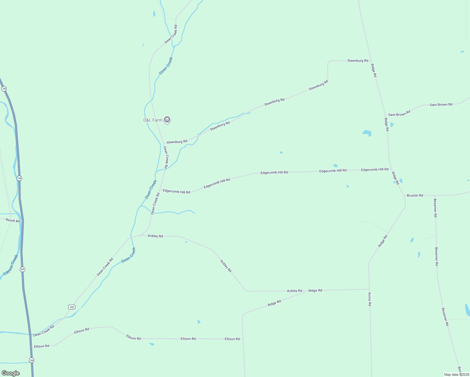 map of restaurants, bars, coffee shops, grocery stores, and more near 144 Edgecomb Hill Road in Lockwood