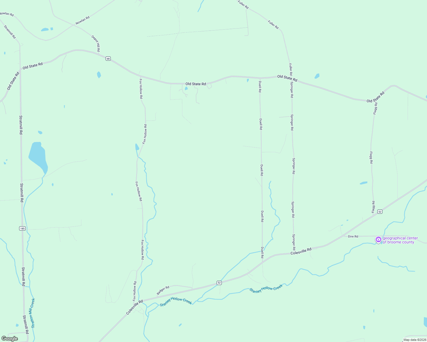 map of restaurants, bars, coffee shops, grocery stores, and more near 157 Duell Road in Binghamton