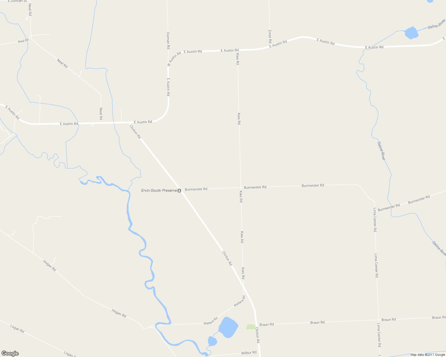 map of restaurants, bars, coffee shops, grocery stores, and more near 9940 Kies Road in Manchester