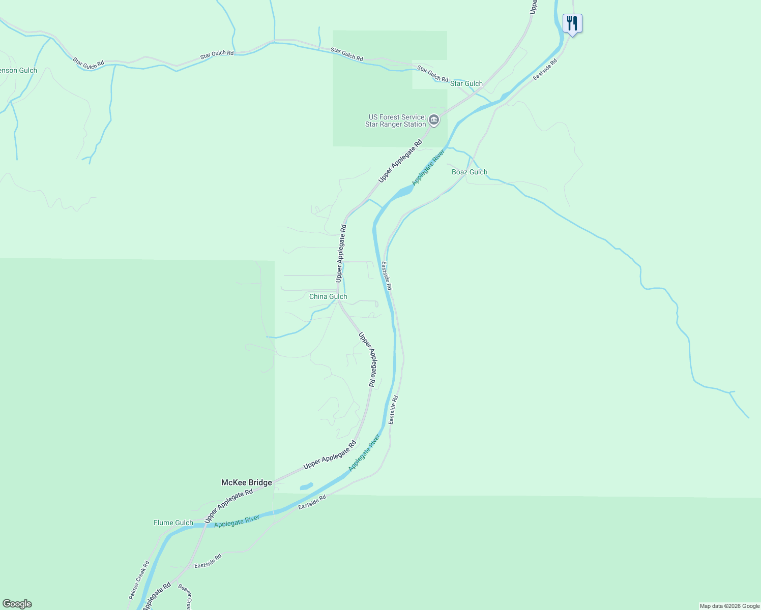 map of restaurants, bars, coffee shops, grocery stores, and more near 7813 Upper Applegate Road in Jacksonville