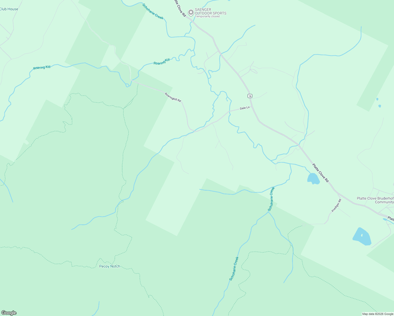 map of restaurants, bars, coffee shops, grocery stores, and more near in Elka Park