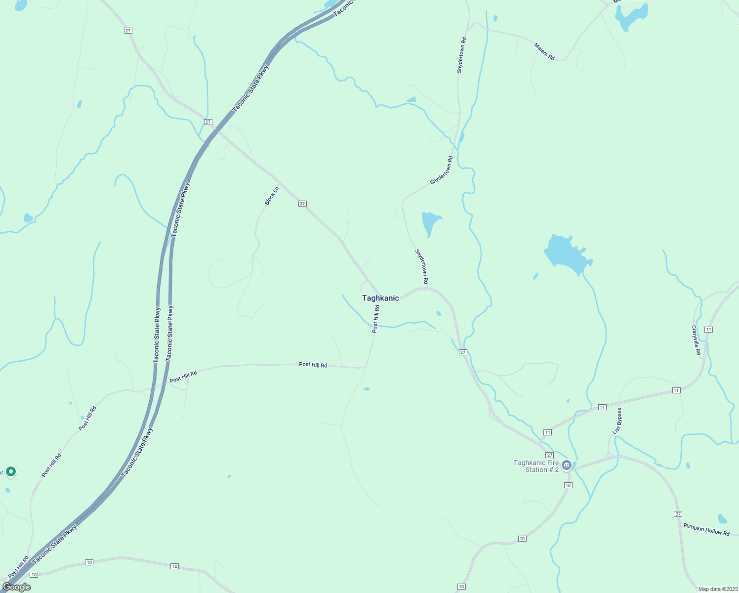 map of restaurants, bars, coffee shops, grocery stores, and more near 2 Post Hill Rd in Craryville