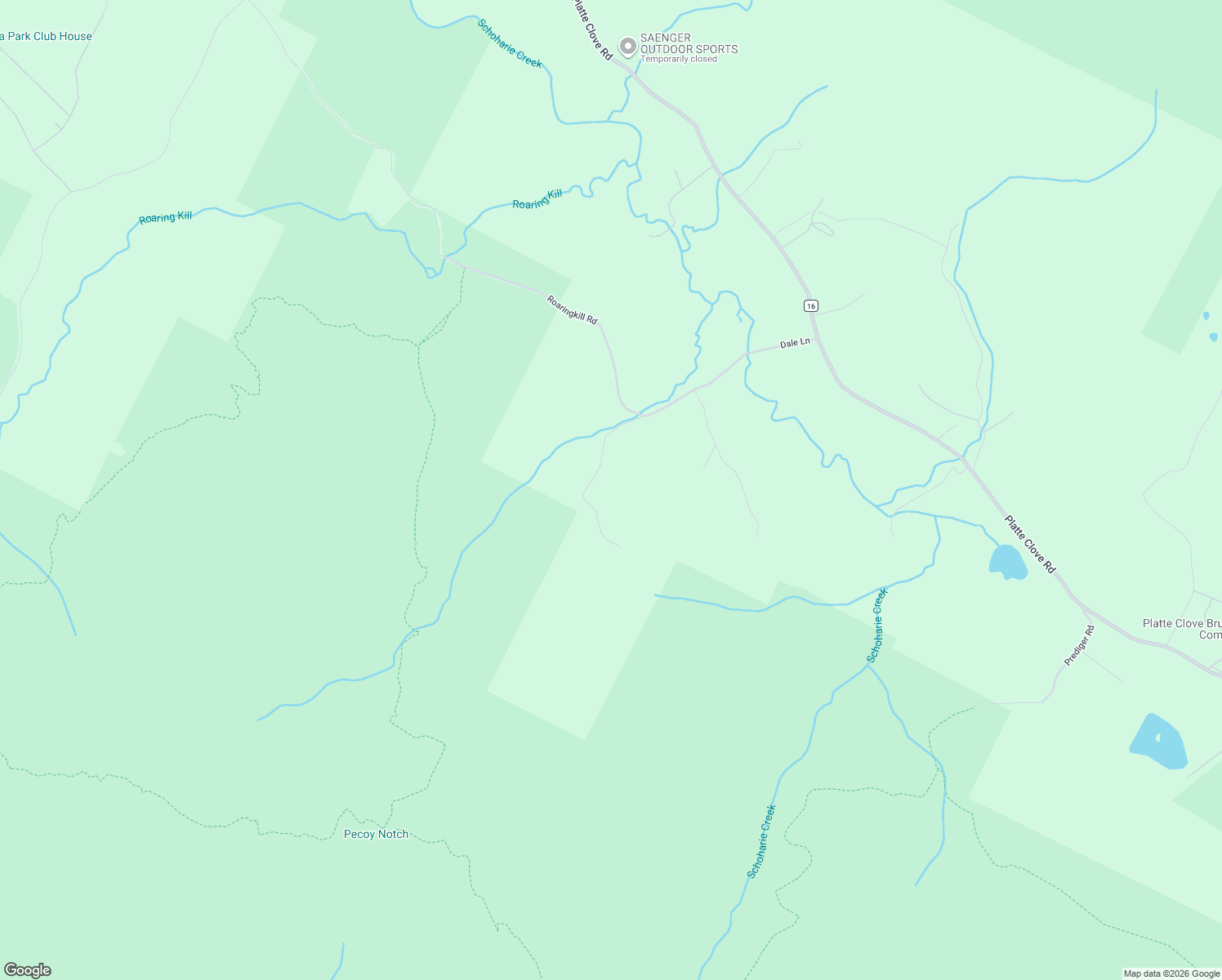 map of restaurants, bars, coffee shops, grocery stores, and more near 312-356 Wase Rd in Elka Park