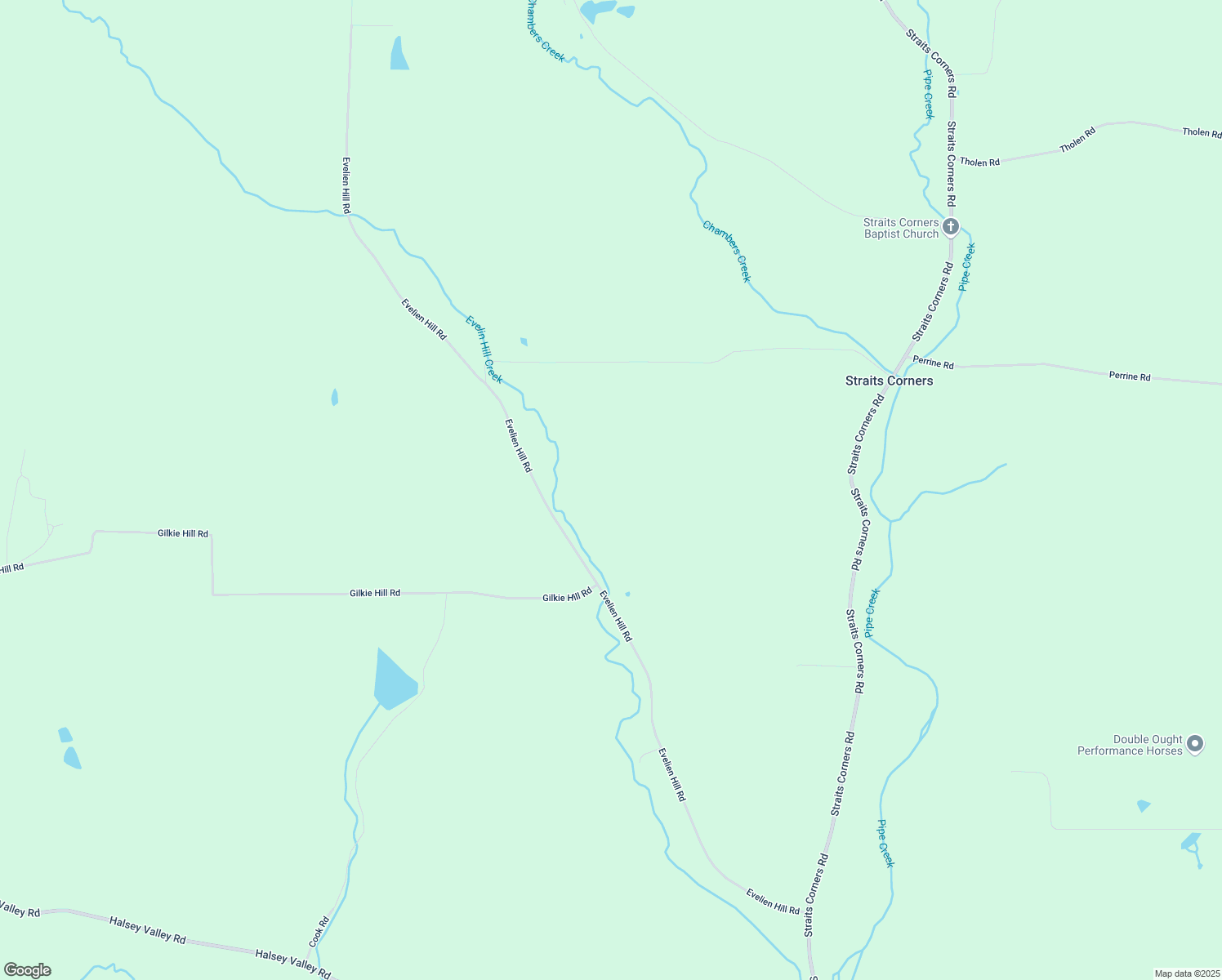 map of restaurants, bars, coffee shops, grocery stores, and more near 299 Evelien Hill Road in Owego
