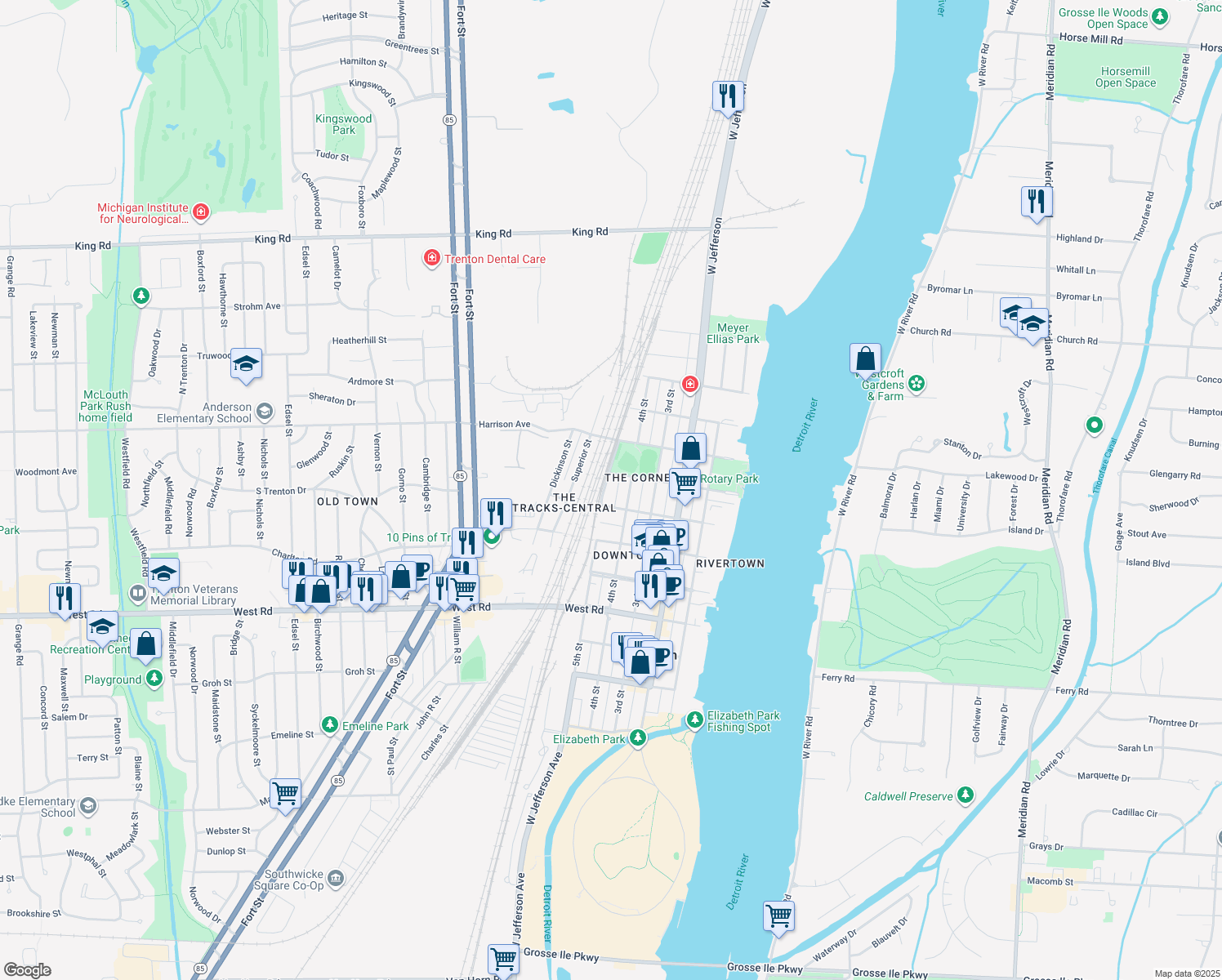 2441 5th Street, Trenton MI Walk Score