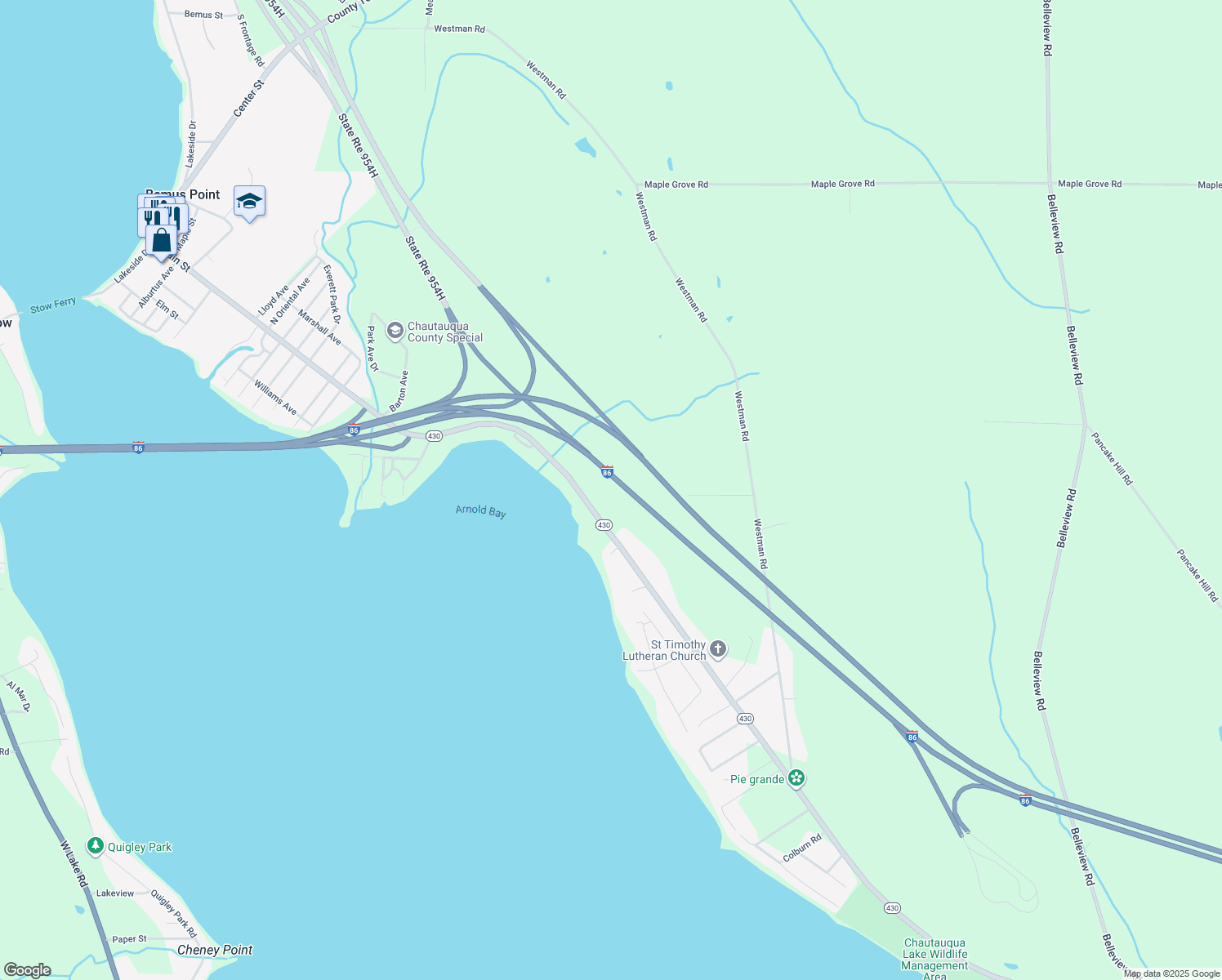 3856 Route 430, Bemus Point NY Walk Score