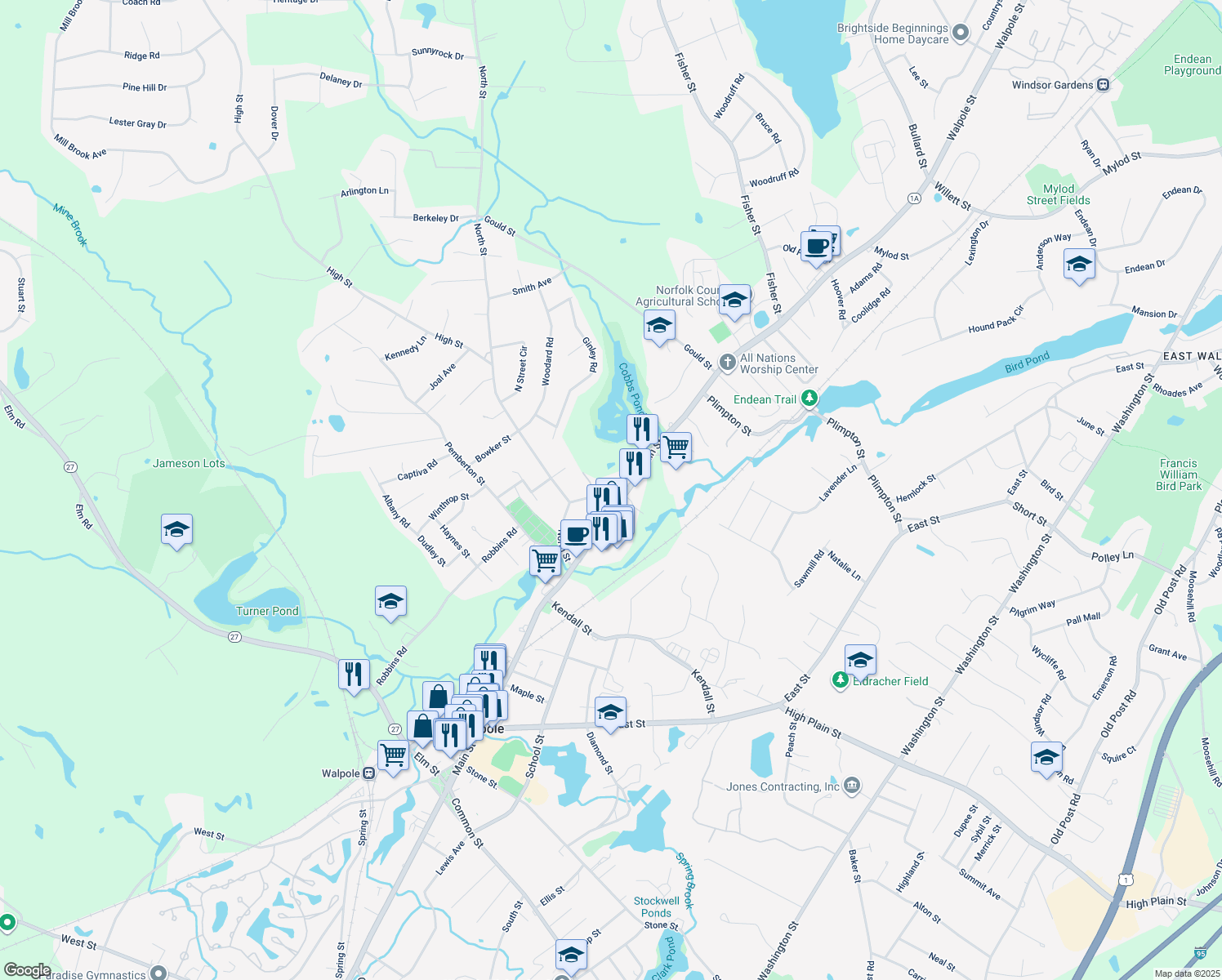 30 Gill Street, Walpole MA Walk Score