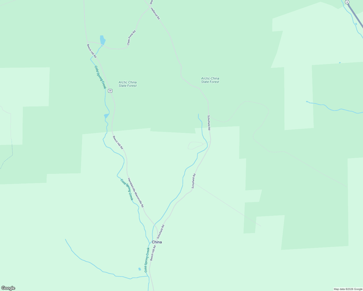 map of restaurants, bars, coffee shops, grocery stores, and more near 1037 Schofield Road in Deposit