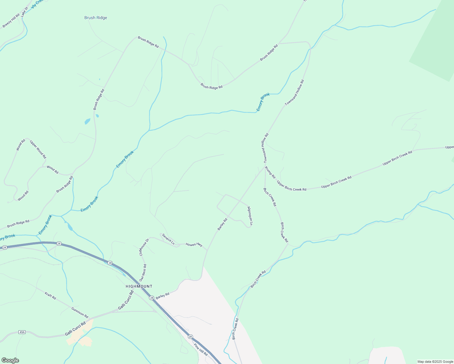 map of restaurants, bars, coffee shops, grocery stores, and more near in Pine Hill