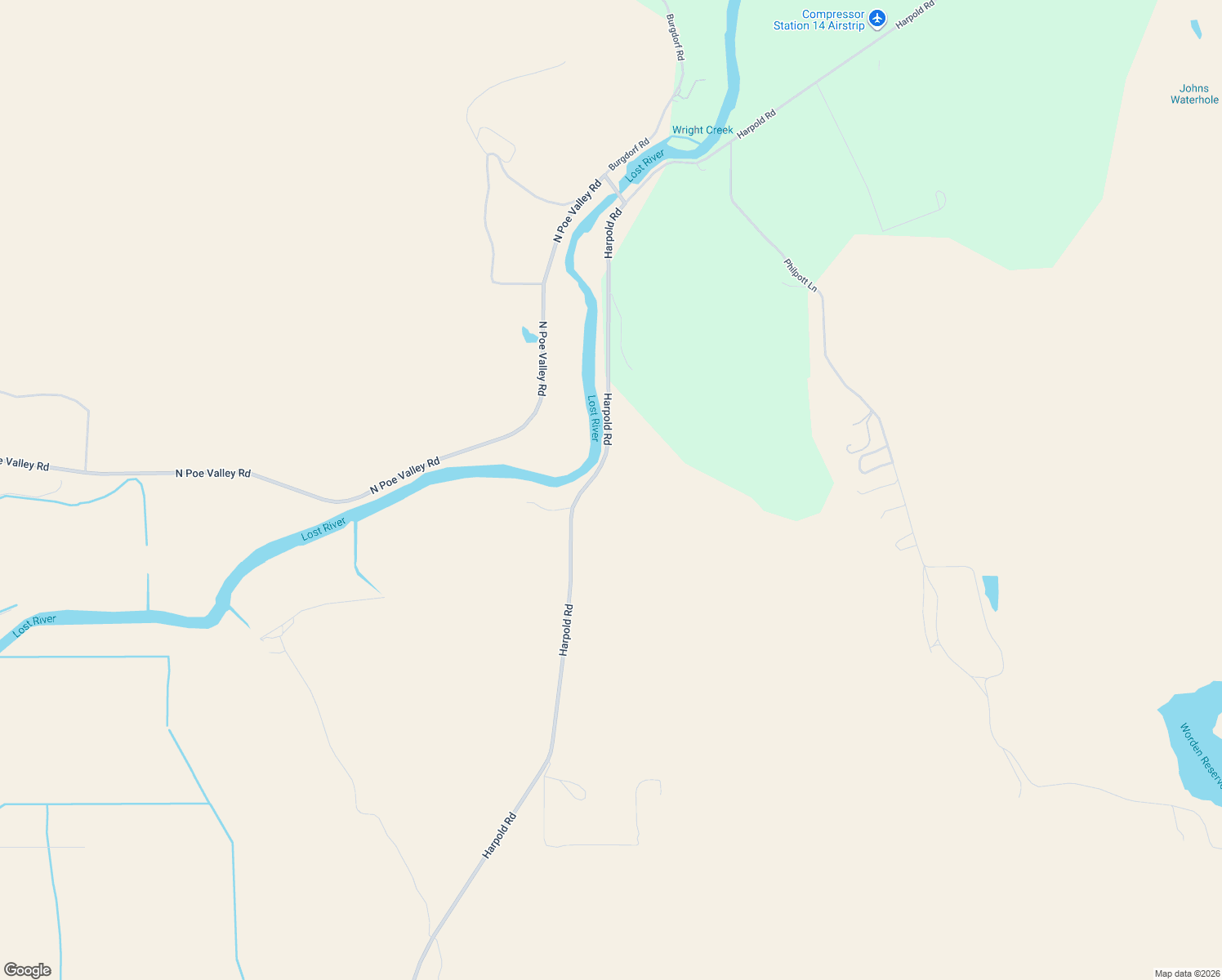 map of restaurants, bars, coffee shops, grocery stores, and more near 7467 Harpold Road in Klamath Falls