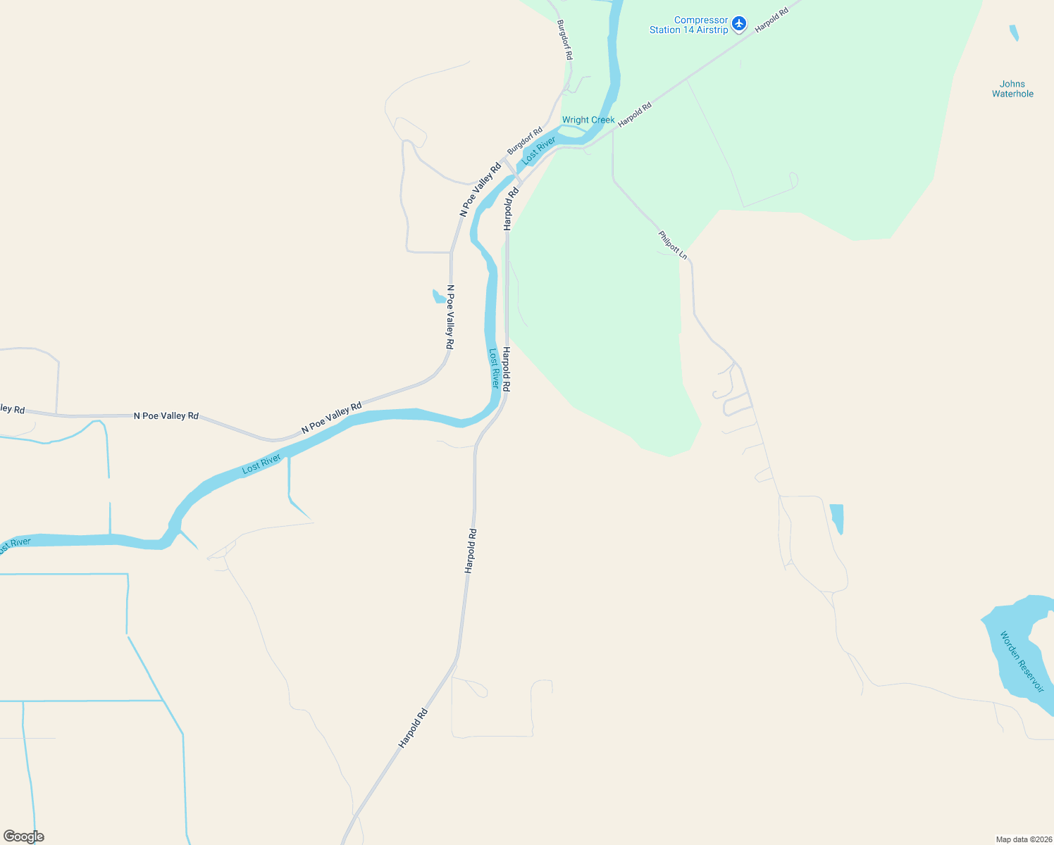 map of restaurants, bars, coffee shops, grocery stores, and more near 7467 Harpold Road in Klamath Falls