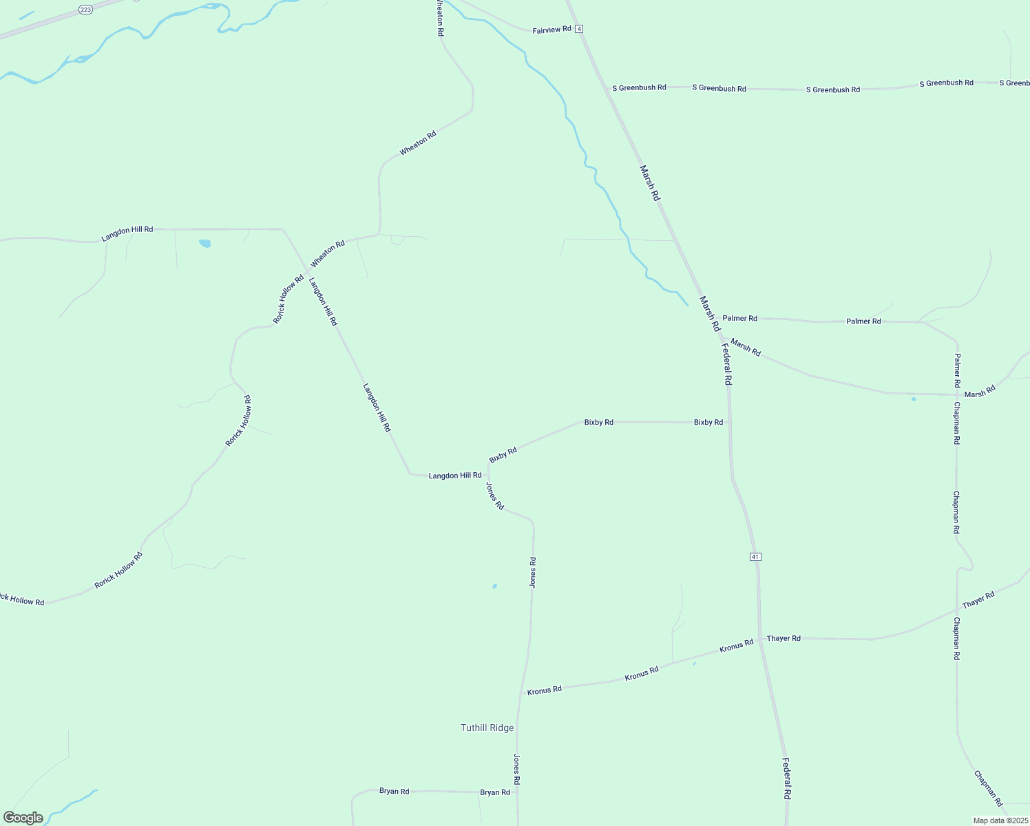 map of restaurants, bars, coffee shops, grocery stores, and more near 160 Bixby Rd in Erin