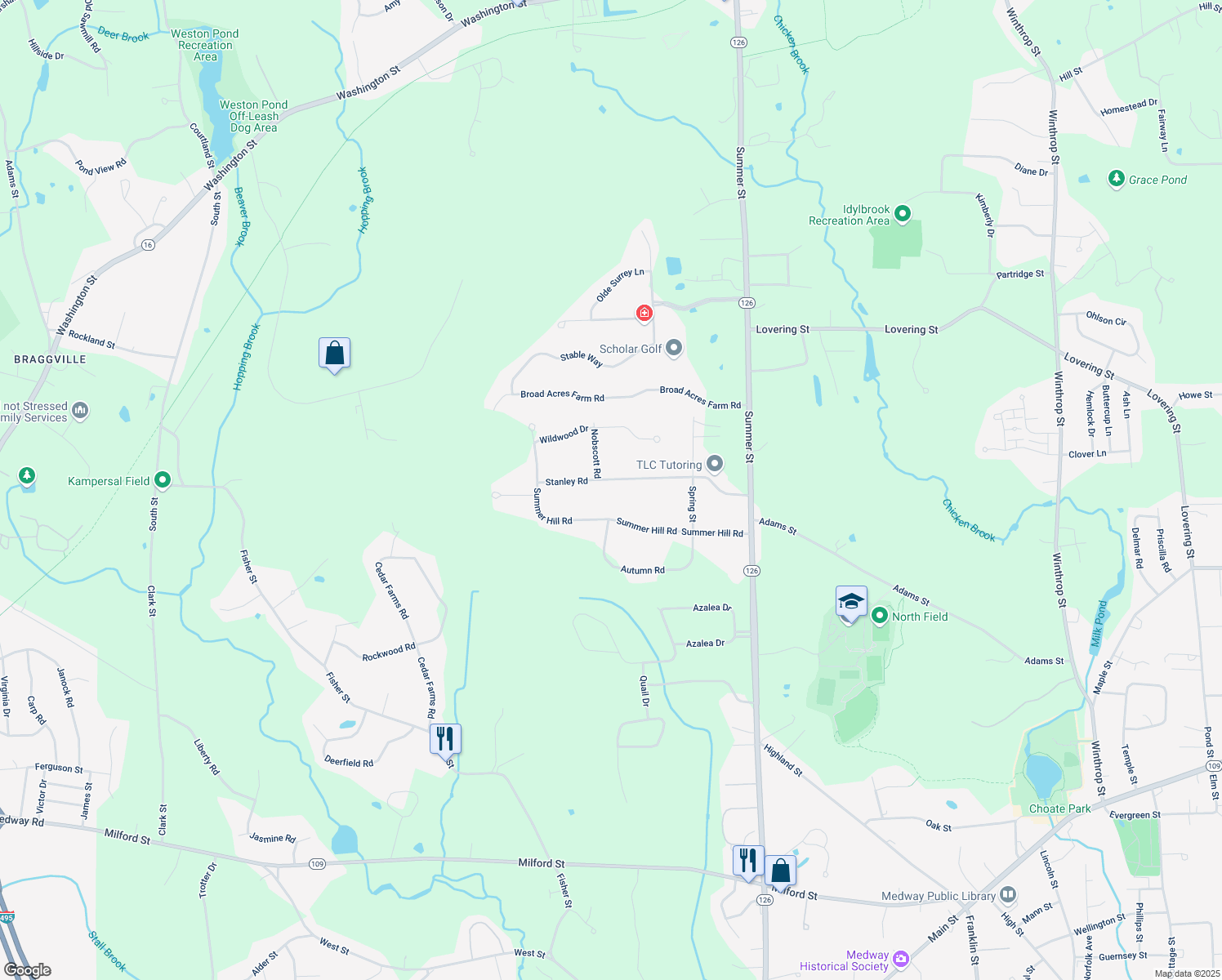 map of restaurants, bars, coffee shops, grocery stores, and more near 17 Stanley Road in Medway