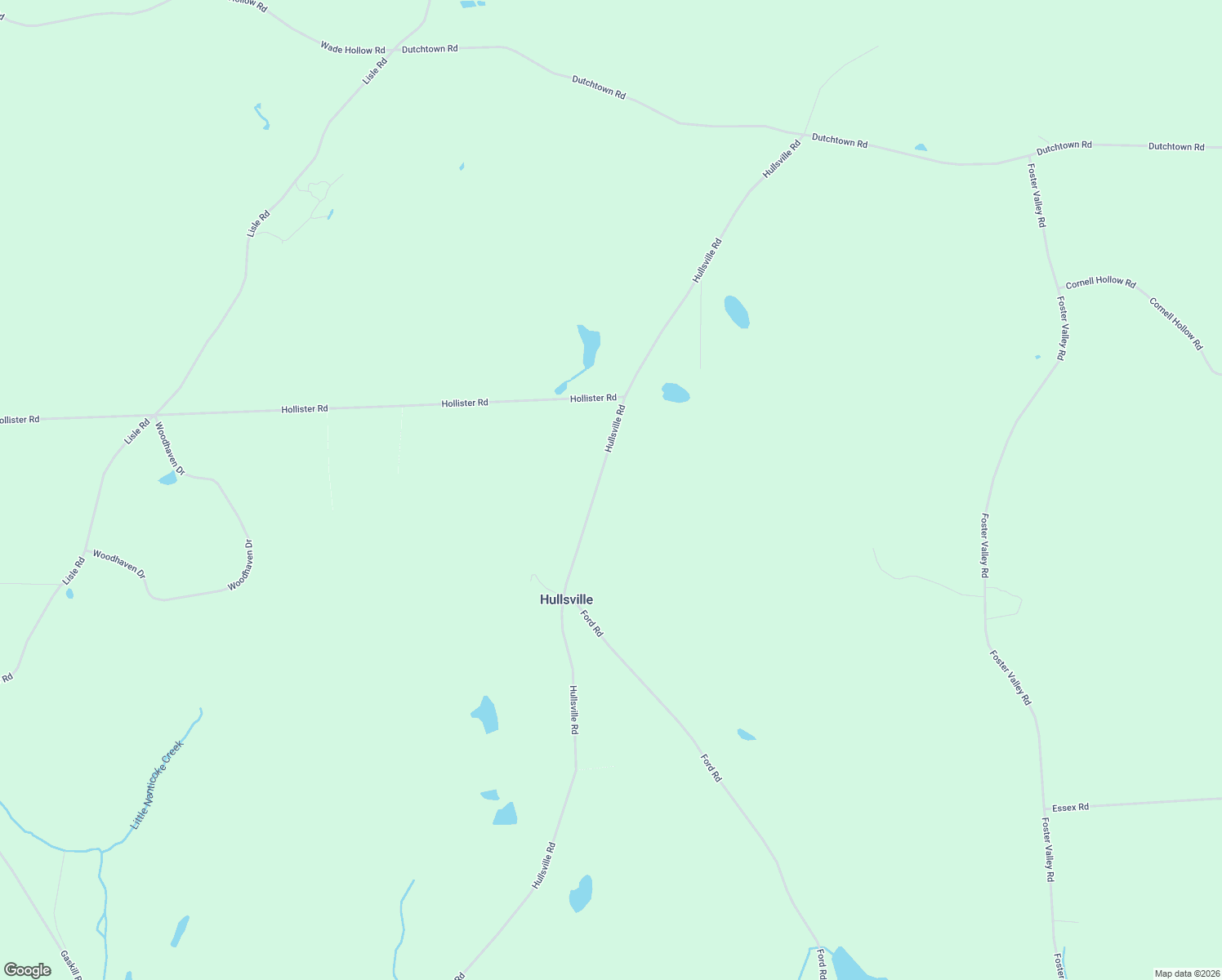 map of restaurants, bars, coffee shops, grocery stores, and more near 2368 Hullsville Rd in Owego