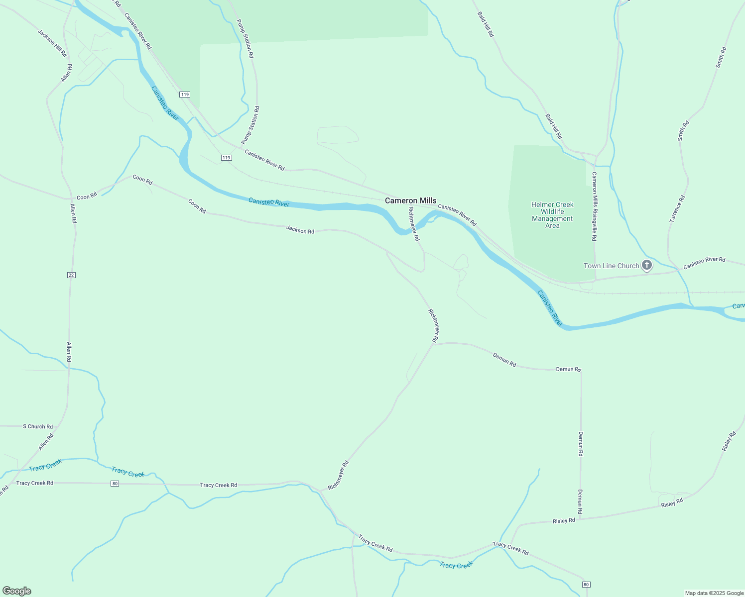 map of restaurants, bars, coffee shops, grocery stores, and more near in Cameron Mills