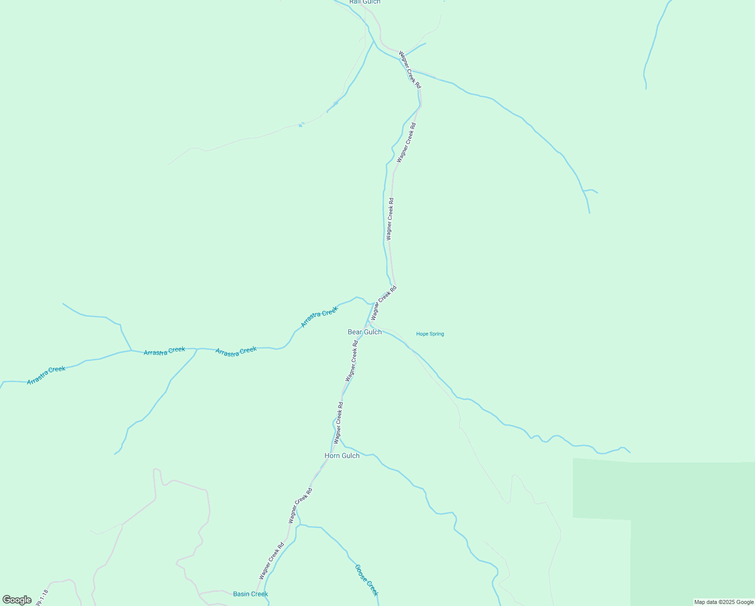 map of restaurants, bars, coffee shops, grocery stores, and more near 16099 Wagner Creek Road in Talent