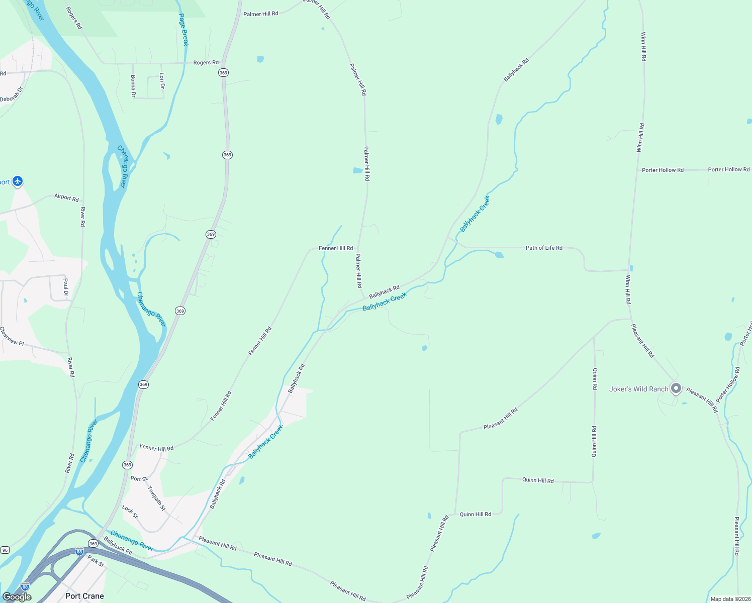 map of restaurants, bars, coffee shops, grocery stores, and more near 404 Ballyhack Road in Port Crane