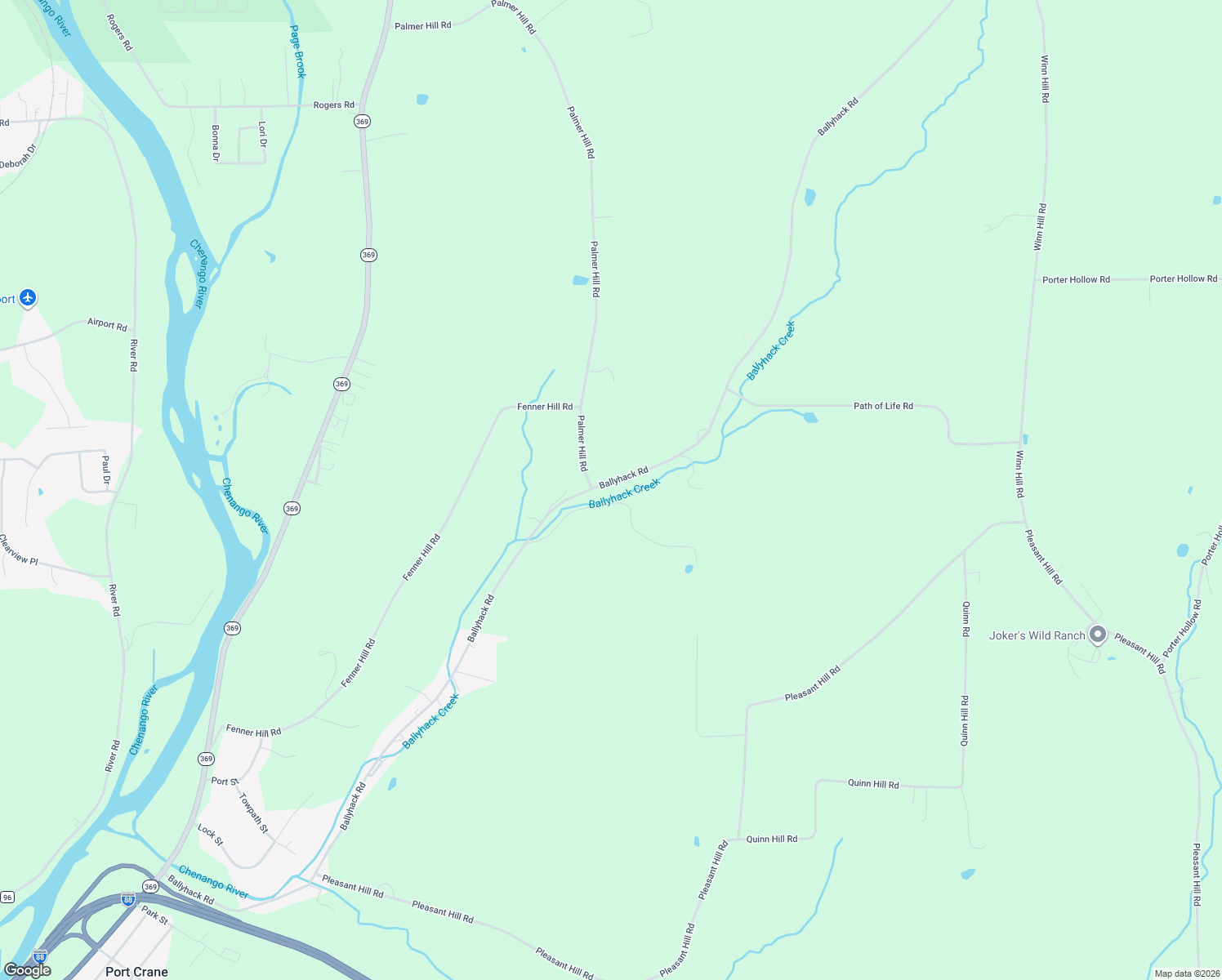 map of restaurants, bars, coffee shops, grocery stores, and more near 404 Ballyhack Road in Port Crane