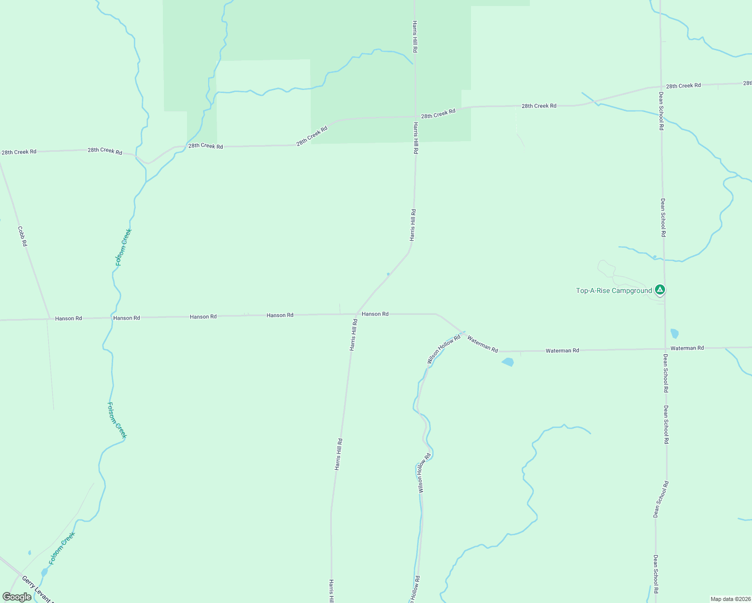 map of restaurants, bars, coffee shops, grocery stores, and more near 4272 Harris Hill Rd in Falconer