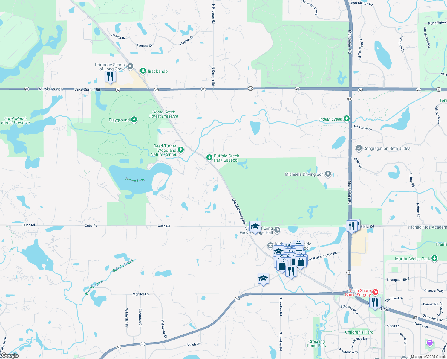 Old McHenry Road, Long Grove IL Walk Score