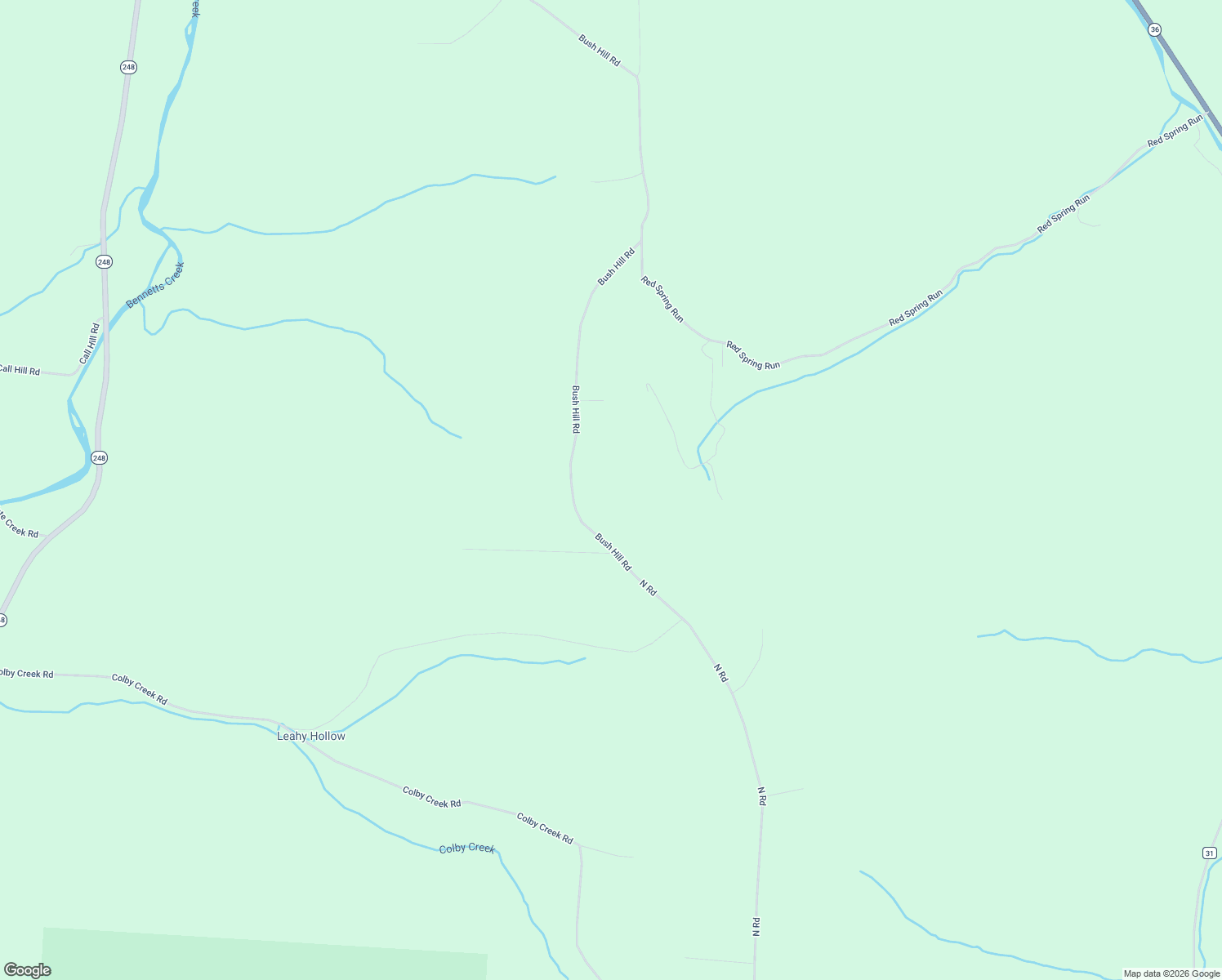 map of restaurants, bars, coffee shops, grocery stores, and more near 3960 Bush Hill Road in Canisteo