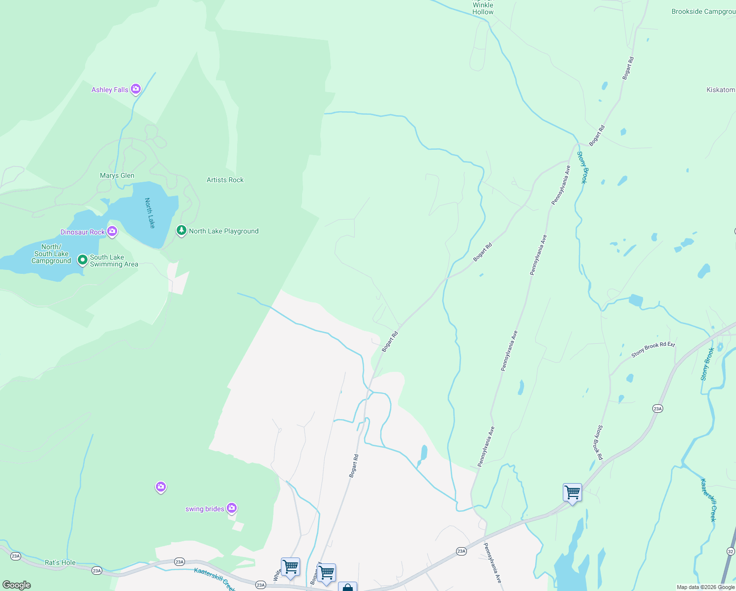 map of restaurants, bars, coffee shops, grocery stores, and more near in Palenville