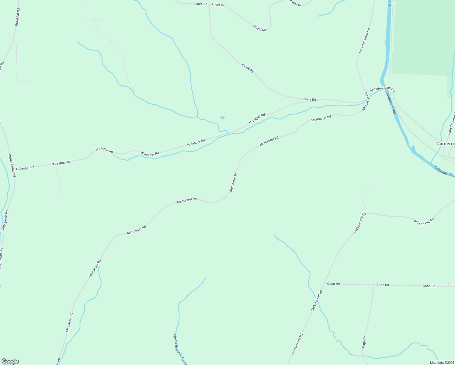 map of restaurants, bars, coffee shops, grocery stores, and more near 4891 Mcmaster Road in Cameron