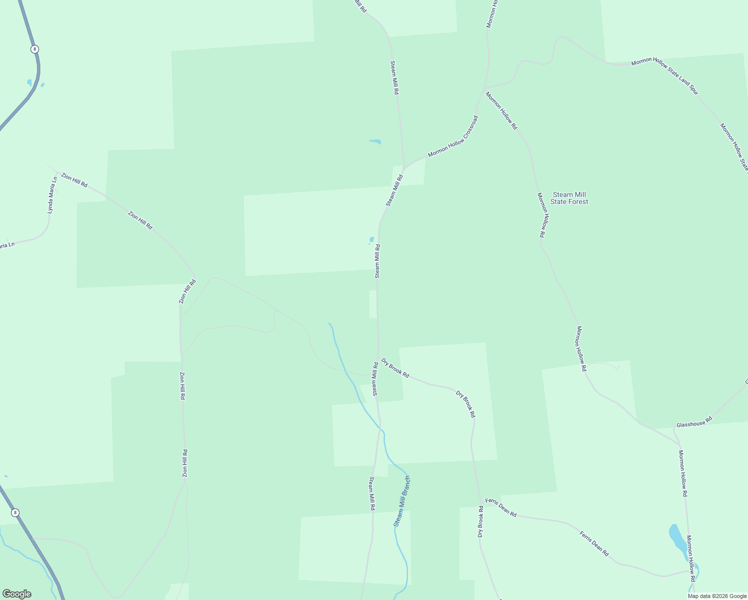 map of restaurants, bars, coffee shops, grocery stores, and more near 2865 Steammill Road in Unadilla
