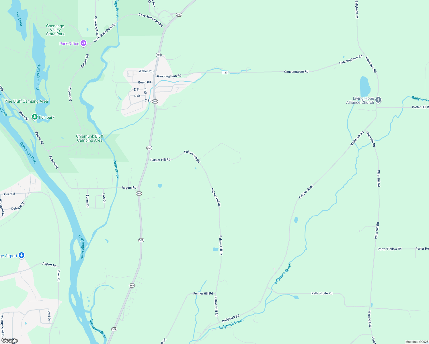 map of restaurants, bars, coffee shops, grocery stores, and more near 119 Palmer Hill Road in Port Crane