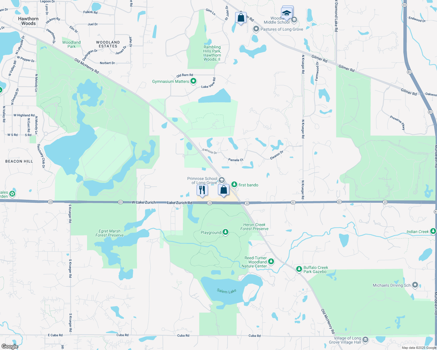 Old McHenry Road, Long Grove IL Walk Score