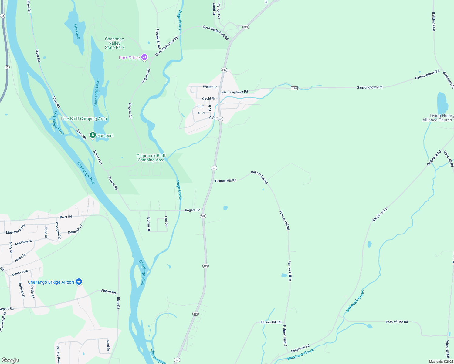 map of restaurants, bars, coffee shops, grocery stores, and more near 1-19 Palmer Hill Rd in Broome