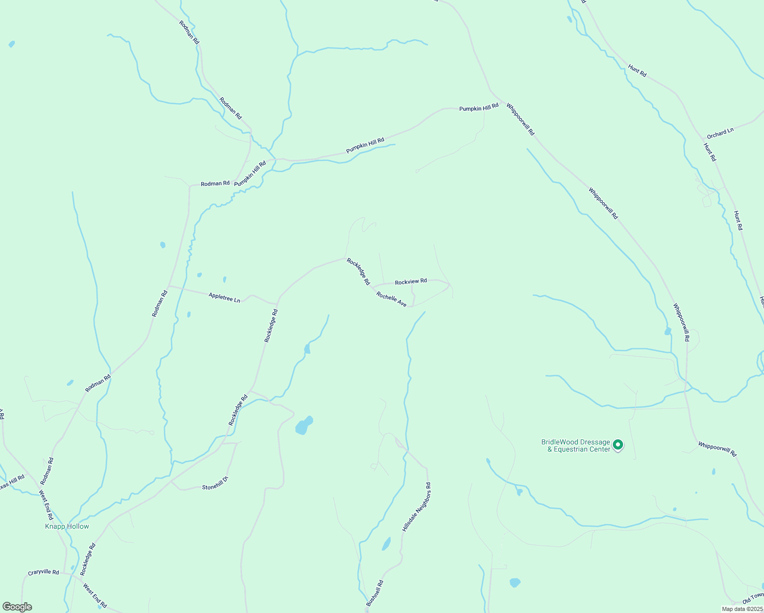 map of restaurants, bars, coffee shops, grocery stores, and more near 550 Rockledge Road in Hillsdale